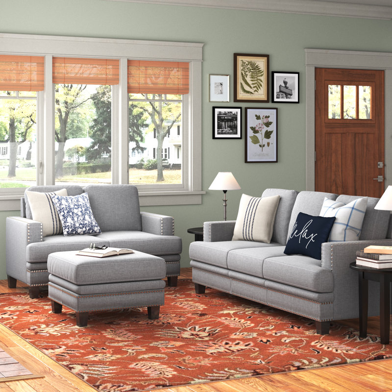 Andover Mills™ Matlock 3 Piece Standard Living Room Set & Reviews Wayfair